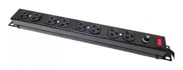 Power Rack 08 tomas (PDU ) 10 AMP con tomacorrientes